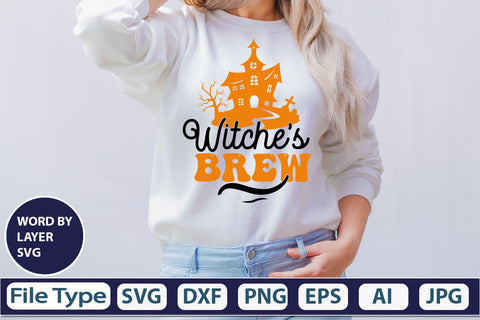 Witche's Brew SVG Cut File SVG DesignPlante 503 