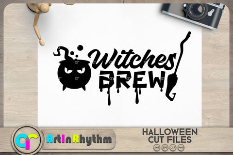 Witches brew SVG, Halloween witch SVG SVG Artinrhythm shop 