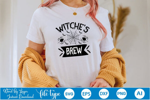 Witche's Brew SVG SVGs,Quotes and Sayings,Food & Drink,On Sale, Print & Cut SVG DesignPlante 503 
