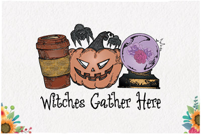 Witches Gather Here Sublimation Sublimation Jagonath Roy 
