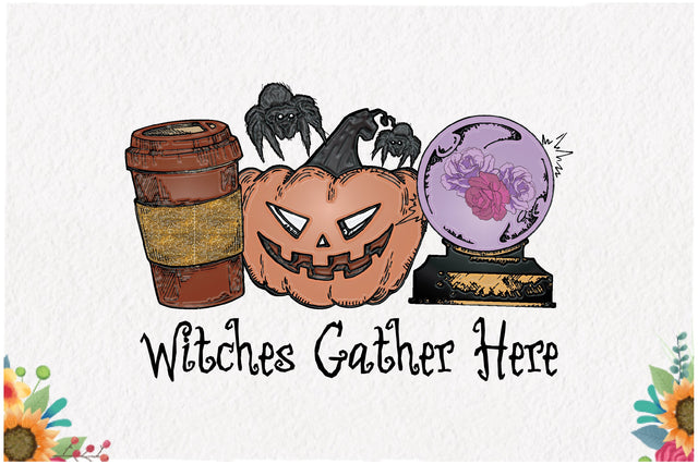 Witches Gather Here Sublimation Sublimation Jagonath Roy 