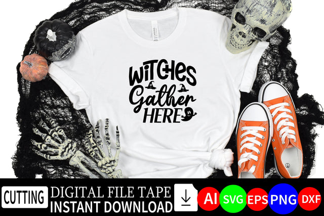 Witches Gather Here SVG CraftlabSvg29 