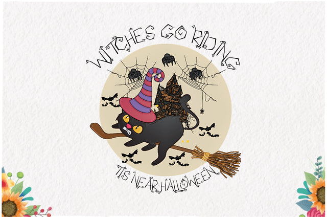 Witches Go Riding Tis Near Halloween Sublimation Sublimation Jagonath Roy 