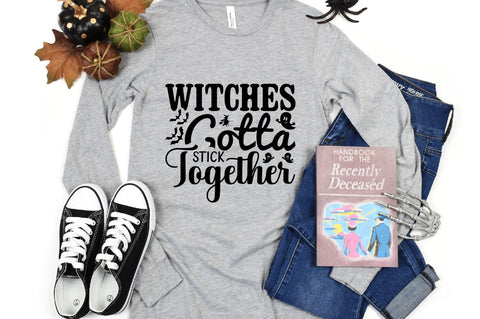 Witches Gotta Stick Together SVG CraftlabSvg29 