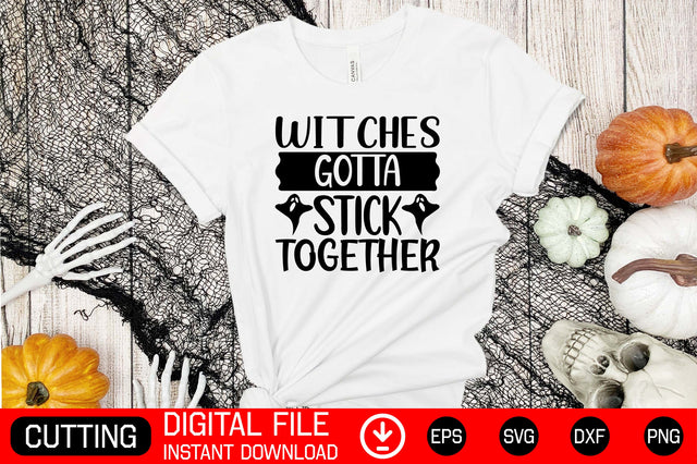 Witches Gotta Stick Together SVG CraftlabSvg29 