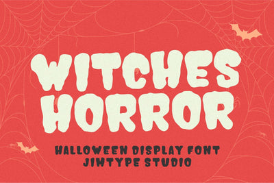 Witches Horror- Halloweeen - Spooky Font Font Jimtype Studio 