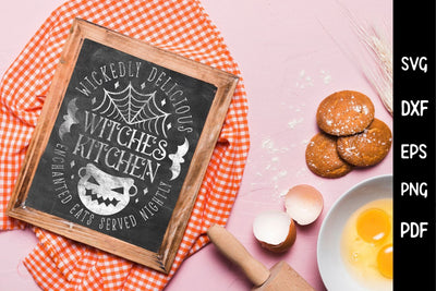 Witches Kitchen SVG | Halloween Sign SVG SVG CraftLabSVG 