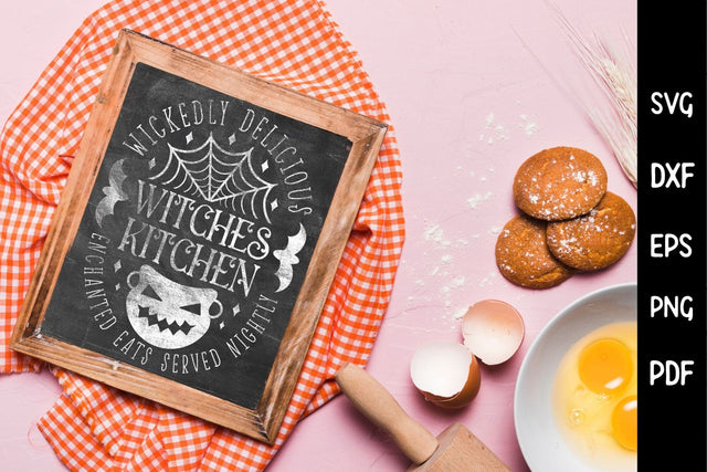 Witches Kitchen SVG | Halloween Sign SVG SVG CraftLabSVG 