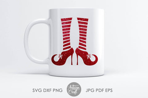 Witches legs SVG, clip art, cut file SVG Artisan Craft SVG 