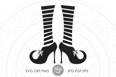 Witches legs SVG, clip art, cut file SVG Artisan Craft SVG 