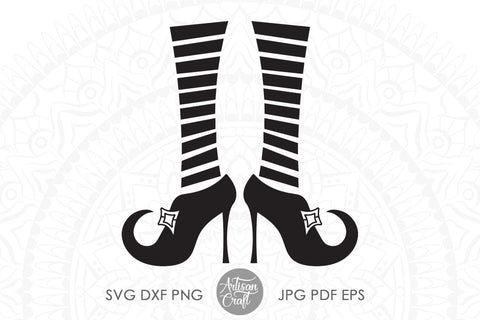 Witches legs SVG, clip art, cut file SVG Artisan Craft SVG 