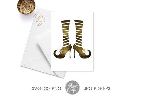 Witches legs SVG, clip art, cut file SVG Artisan Craft SVG 