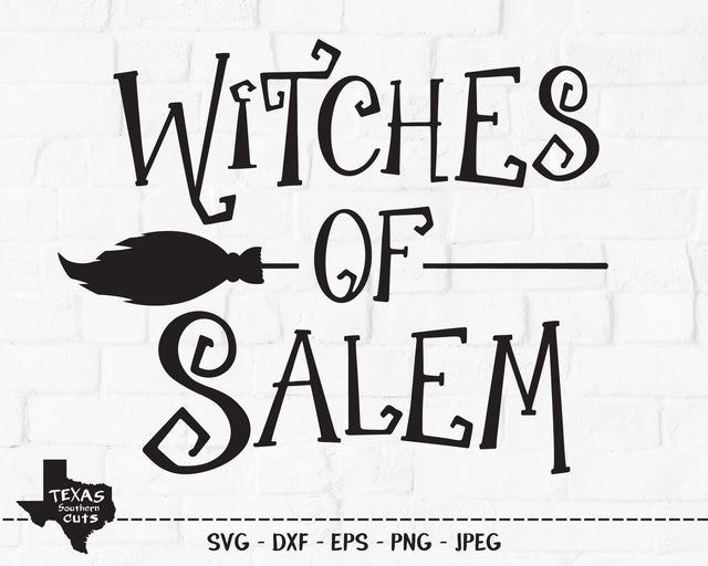 Witches Of Salem | Halloween SVG SVG Texas Southern Cuts 