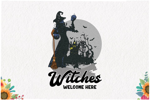Witches Welcome Here Sublimation Sublimation Jagonath Roy 