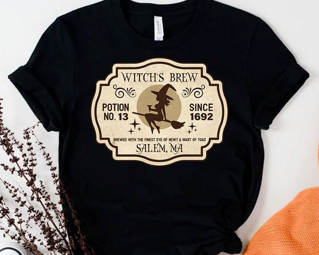 Witch's Brew Drink Label PNG, Witches Witch Halloween PNG, Halloween Sublimation Designs Downloads Sublimation iStyleDesign 