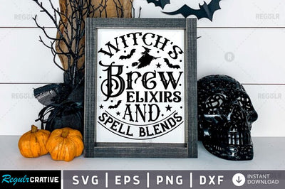 Witchs brew elixirs and SVG SVG Regulrcrative 
