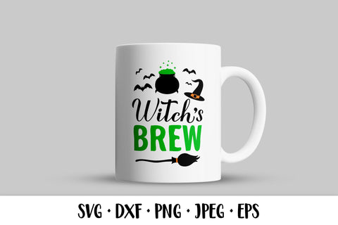 Witch’s Brew SVG. Halloween quote design. SVG LaBelezoka 