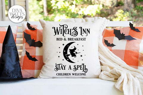 Witch's Inn SVG | Halloween Design SVG Diva Watts Designs 
