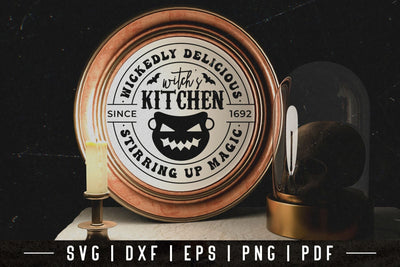 Witch's Kitchen - Halloween Kitchen Sign SVG SVG CraftLabSVG 