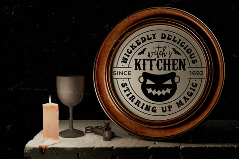 Witch's Kitchen - Halloween Kitchen Sign SVG SVG CraftLabSVG 