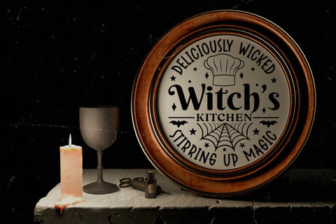 Witch's Kitchen, Halloween Kitchen SVG SVG CraftLabSVG 
