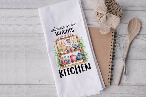 Witchs Kitchen Towel Sublimation Sublimation Jagonath Roy 