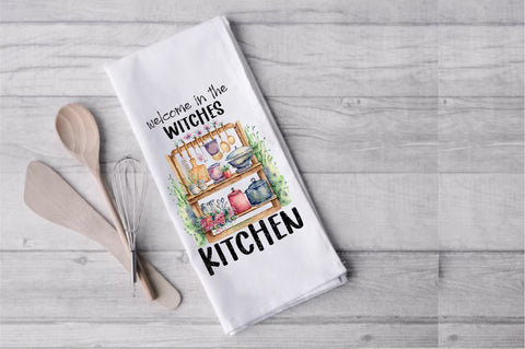 Witchs Kitchen Towel Sublimation Sublimation Jagonath Roy 