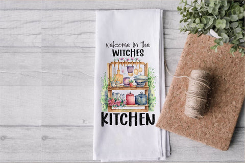 Witchs Kitchen Towel Sublimation Sublimation Jagonath Roy 