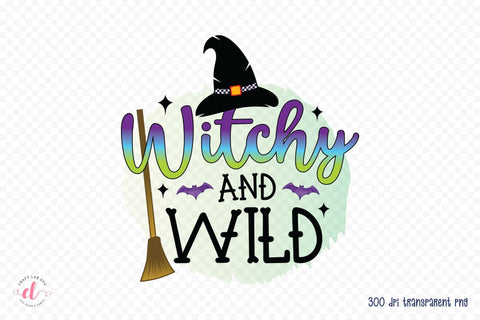 Witchy and Wild | Halloween PNG Sublimation Sublimation CraftLabSVG 