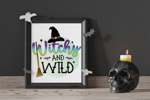 Witchy and Wild | Halloween PNG Sublimation Sublimation CraftLabSVG 
