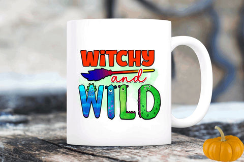 Witchy and wild Sublimation PNG, Halloween Sublimation Design Sublimation Regulrcrative 