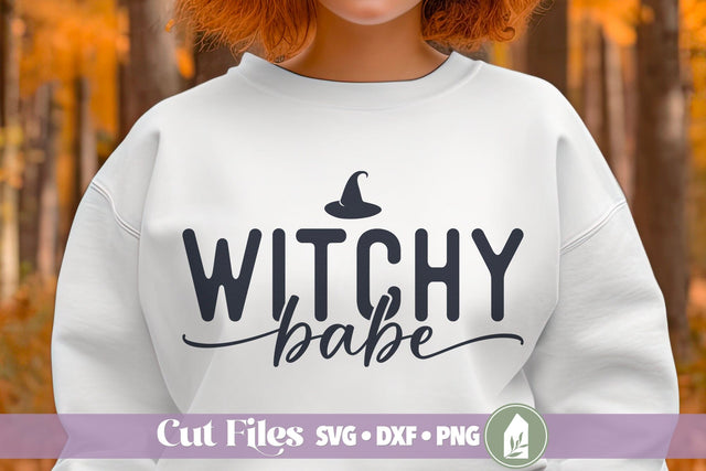 Witchy Babe SVG, Halloween SVG SVG LilleJuniper 