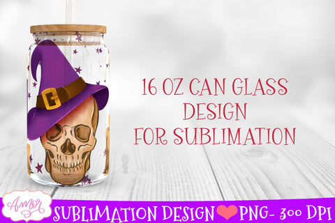 Witchy can PNG for sublimation | Spooky Halloween PNG Sublimation Amorclipart 