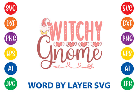 Witchy Gnome, Gnome SVG Cut File SVG Rafiqul20606 