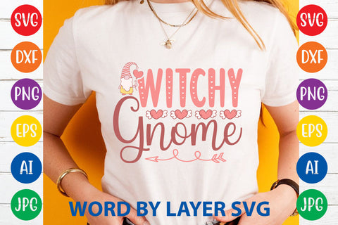 Witchy Gnome, Gnome SVG Cut File SVG Rafiqul20606 