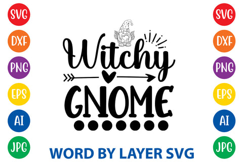 Witchy Gnome SVG Rafiqul20606 
