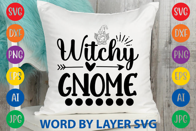Witchy Gnome SVG Rafiqul20606 