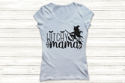 Witchy Mama| Halloween Mom SVG Cutting Files. SVG CosmosFineArt 