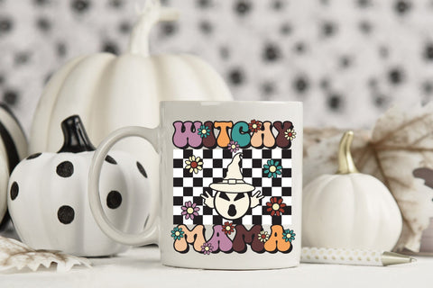 Witchy Mama - Halloween Witch Sublimation Sublimation CraftLabSVG 