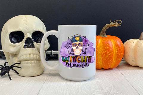 Witchy Mama Sublimation I Halloween Sublimation Designs Sublimation Happy Printables Club 