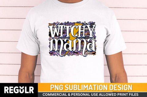 Witchy mama Sublimation PNG, Halloween Sublimation Design Sublimation Regulrcrative 