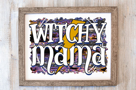 Witchy mama Sublimation PNG, Halloween Sublimation Design Sublimation Regulrcrative 