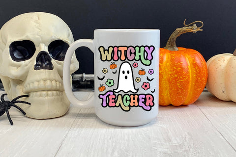Witchy Teacher Halloween Sublimation I Teacher Sublimation Sublimation Happy Printables Club 
