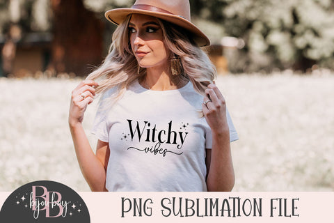 Witchy Vibes PNG Sublimation BijouBay 