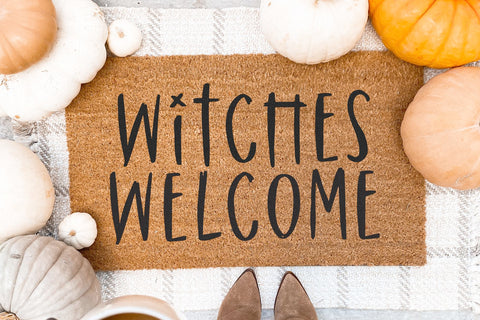 Witchy Vibes - Spooky Halloween Font Font KA Designs 