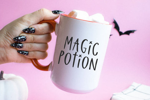 Witchy Vibes - Spooky Halloween Font Font KA Designs 