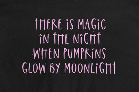 Witchy Vibes - Spooky Halloween Font Font KA Designs 