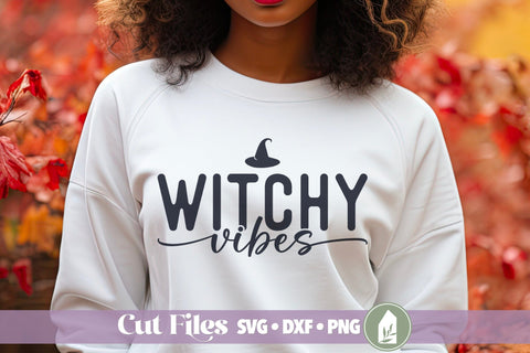 Witchy Vibes SVG, Halloween Shirt SVG SVG LilleJuniper 