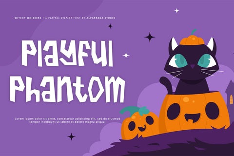 Witchy Whiskers - Playful Font Font Alpaprana Studio 