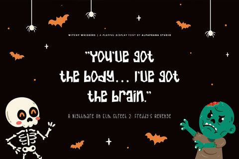Witchy Whiskers - Playful Font Font Alpaprana Studio 